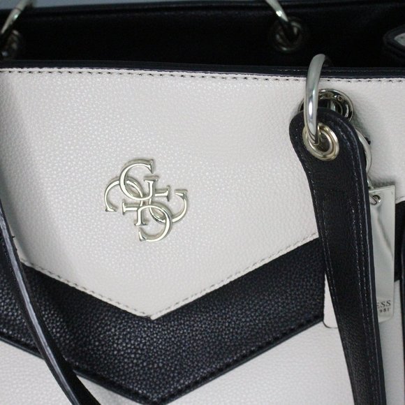 GUESS Kamryn Shopper Purse Stone - Picture 5 of 7